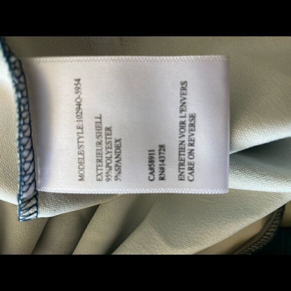 Tribal abstract print stretch scoop neck shift dress sleeveless size M - Picture 7 of 7